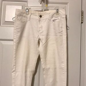 White jeans